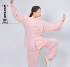 Women Men Cotton Linen Tai Chi Uniforms Chinese Kung Fu Martial art Clothing Set