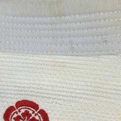 Flow Kimonos Air Brazilian Jiu-Jitsu Martial Arts MMA Jacket Cotton Sz A2H White