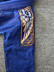 Break Point Jiu Jitsu GI Suit Top Blue Size F1