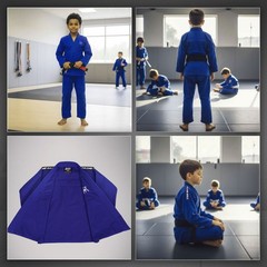 Brazilian Jiu Jitsu Gi For Kids BJJ Gi Youth Grappling Kimonos Preshrunk Uniform