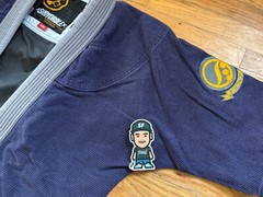 2014 SHOYOROLL 7TH SON V2 NAVY BLUE GI BATCH #33 LUKE STEWART JIU JITSU BJJ A3H