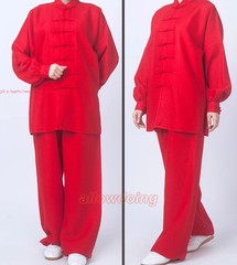 Men Women Linen Tai Chi Uniforms Kung Fu Suit Martial Arts Wing Chun Clothes Set