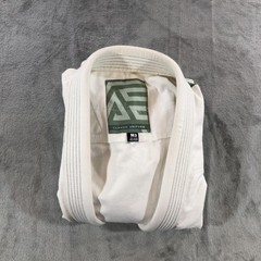 Albino & Preto Kids Gi Jacket M3 Boys White Classic Uniform BJJ Kimono Top