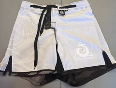 Charles Gracie Jiu Jitsu Academy No Gi Shorts Black Gray BJJ MMA Men 34/7