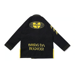 Shoyoroll Albino and Preto Batch #103: Wu-Tang Black BJJ Gi Kimono 450 GSM