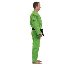 Fuji Sports All Around Mens Brazilian Jiu Jitsu Gi Jiu-Jitsu BJJ Electric Green