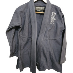Venum Contender 2.0 BJJ Gi Jiu Jitsu Sz C3 Gray Uniform Jacket ONLY Athletic