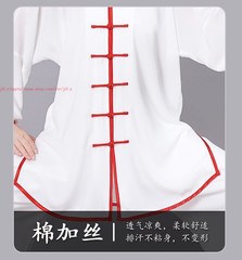 Women Men’s Chinese Traditional Tai Chi Uniforms Cotton Kung Fu Clothing Suits