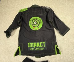 Kahala Jiu Jitsu BJJ Gi Uniform Kids M2 M3 Hawaii Brazilian Jacket Pants Impact