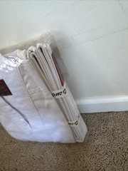 Zafco Karate Gi Size 1/140 Lightweight White Uniform With Belt – New – Sealed