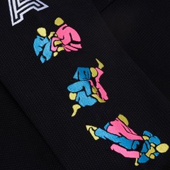 Albino & Preto Sanktuary Black BJJ Gi Kimono Limited Edition With Bags