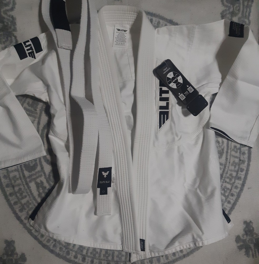 Elite Martial Arts Clothing C1 Top / Bottoms / Belt / WHITE