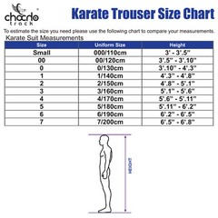 Adult Karate Trousers Martial Arts Trouser Student Karate GI Aikido Pant Kung Fu