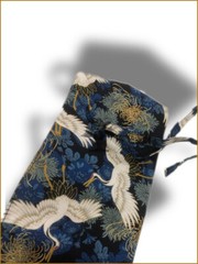 September Crane Pattern Shinai Bag-100%cotton kendo shinai