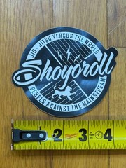 Shoyoroll sticker from original gi release guaranteed authentic 4″ x 4″