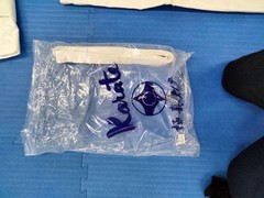 Brand new, never used. Kyokushin Kaikan Karate Gi KU9-K, Size 8, White. Bulk pur