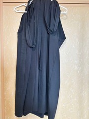 Japanese Kendo Hakama Pants Kimono No 21 Black Traditional Uniform