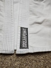 Breakpoint Jiu Jitsu Gi Kimono Top Size K3 Youth White Long Sleeve Belt