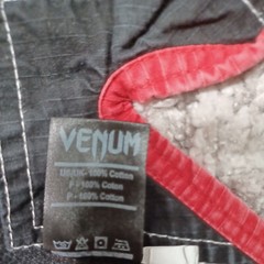 Venum Gi Jacket Only Black Challenger Series Size C2 Brazilian Jiu Jitsu Kimono