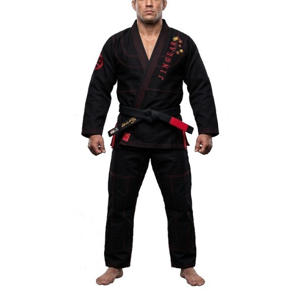 JIN GEAR Bjj Uniform Momiji Light Model #102 Black Size A5- Gis/Kimonos