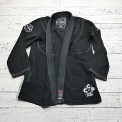 Combat Corner BJJ Gi Jacket A2 Black ECO Series v4.0 100% Cotton Jiu Jitsu Top