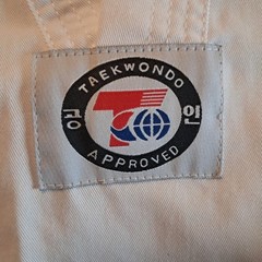 TAEKWONDO APPROVED GI WHITE UNIFORM KIDS-ADULT SIZE 3/170 WITH BELT SIZE 260cm