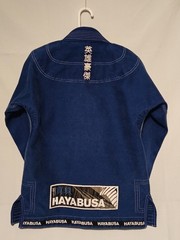 Hayabusa Shinju .03 BJJ Gi Jacket Mens Size A1 Blue Jiu Jitsu Kimono Top