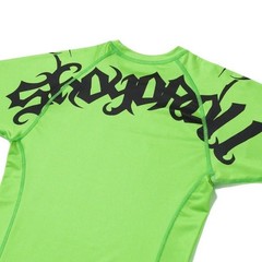 Shoyoroll Tribal Rash Guard LS Short Set Bjj Uniform Jiu Jitsu (Green) American