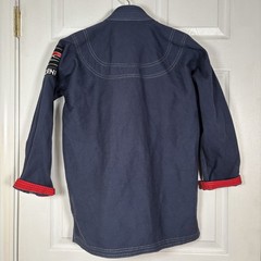CRNR Combat Corner BJJ Gi Jacket Blue A2 Jiu Jitsu Kimono Top IBJJF Cotton