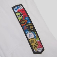 Albino & Preto Premium BJJ Gi White 450 GSM Fundamental Limited Edition With Bag