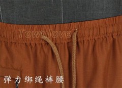 Buddhist Shaolin Monk Robe Full Set Linen Kung Fu Suit Meditation Uniforms
