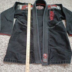 Venum Gi Jacket Only Black Challenger Series Size C2 Brazilian Jiu Jitsu Kimono