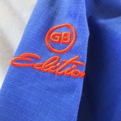 Gracie Barra Equipe Jiu Jitsu Gi Youth Jacket Blue BJJ Active Kimono Jacket Y4