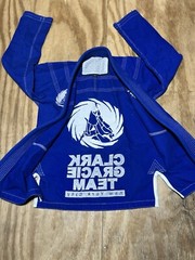 Clark Gracie Gi Blue Men A0 Martial Arts Top & Bottom @Krack