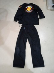 Gladiator ProForce Judo Karate Uniform Pants Size 1 Black Martial Arts