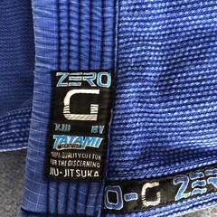 ZERO G TATAMI BRAZILIAN JIU JITSU GI KIMONO SIZE A 2 L ADULT UNISEX