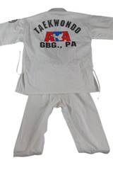 ATA Youth Karate Martial Arts Taekwondo Child Size 0 Uniform Top & Pants Costume