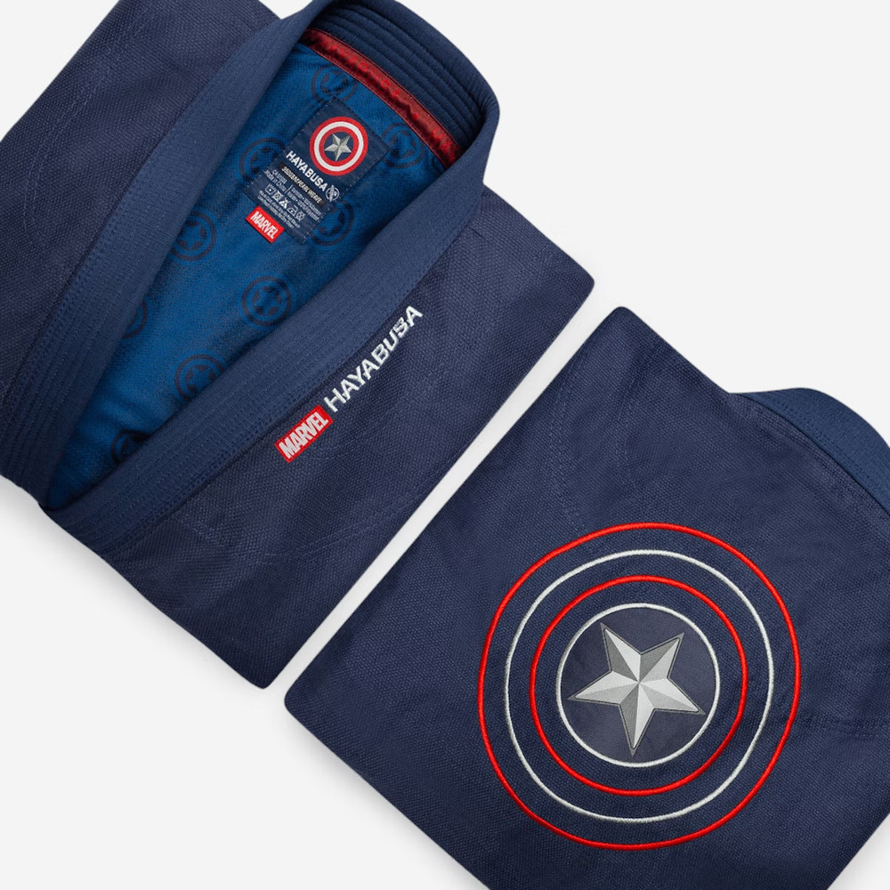 Marvel Captain America Jiu Jitsu Gi by Hayabusa (Size A3)