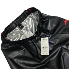 Mizuno Sauna suits Weight loss wear top and bottom set Black Red logo NEW