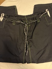 Summo Sports Kong Brazilian Jiu Jitsu BJJ Gi Black Green Size A-5 With Belt EUC
