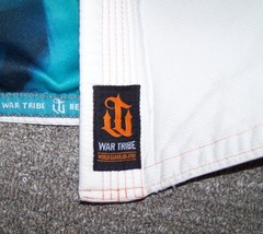 War Tribe Kids C0 White Youth Brazilian Jiu Jitsu Jacket Martial Arts Z3