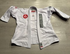 Gracie Barra Equipe GB1 Pro BJJ Gi White A3 Competition Legal Jiu Jitsu Kimono