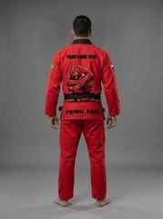 Premium Red BJJ Gi Brazilian Jiu Jitsu Uniform Kimono MMA Grappling Training gi