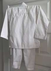Gladiator cildren’s durable karate uniform white Size 0