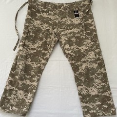 Fuji Gi Men A3 Belt Jiu Jitsu Pant 28 “ Inseam Camo Print MMA Martial Art Vale