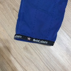 SubCulture BJJ Gi Pants Blue K3 100% Cotton Brazilian Jiu Jitsu Uniform Pants