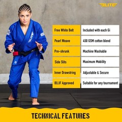 Ultra-Light 's BJJ GI – IBJJF Jiu-Jitsu GI for Girls and (See Special Sizing …
