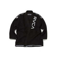 Shoyoroll RVCA X Roots Black JIU JITSU Kimono Uniform With Bag 450 GSM With Bag