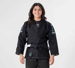Fuji Womens Women Blossom Brazilian Jiu Jitsu Gi Jiu-Jitsu BJJ – Black