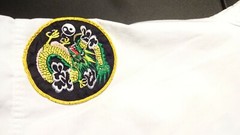 Karate Martial Arts Uniform Jacket & 4 Belts Blue Purple Yellow White & Headband